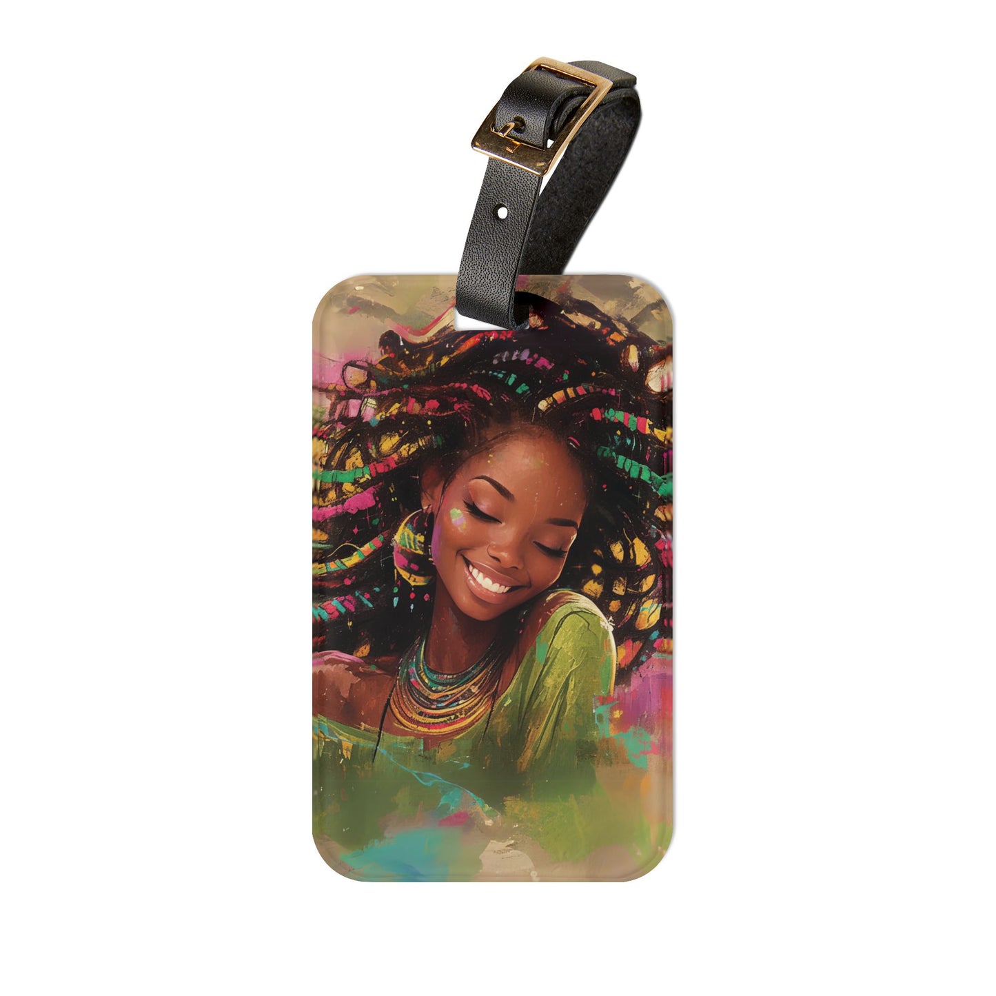 Radiant Beauty Luggage Tag