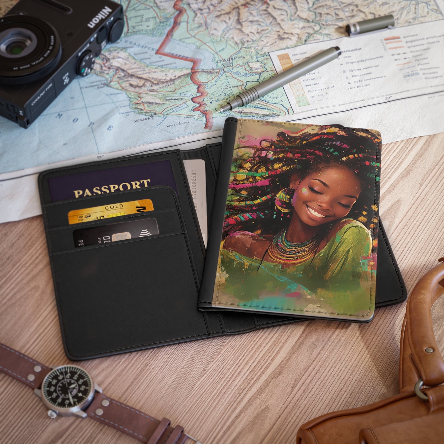 Radiant Beauty Passport Cover