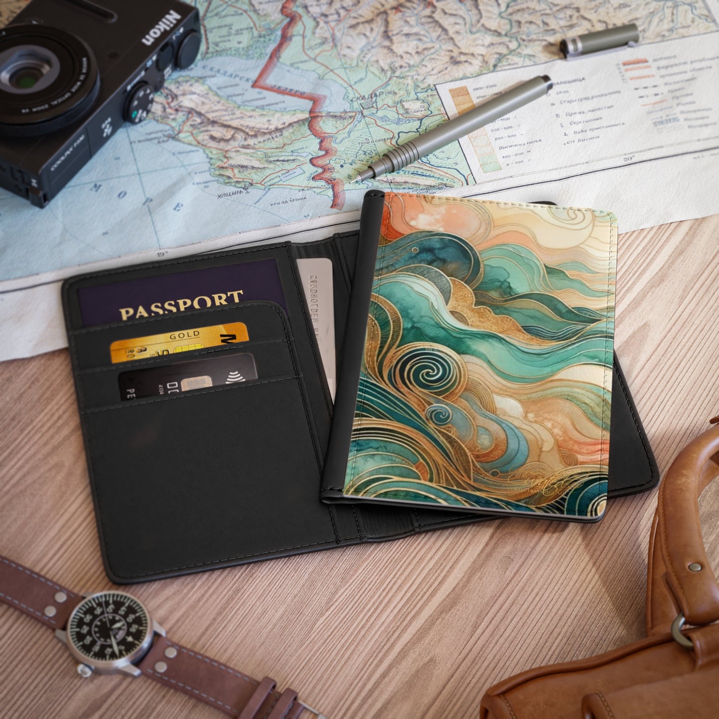 Cloud 9 Wanderlust Passport Cover