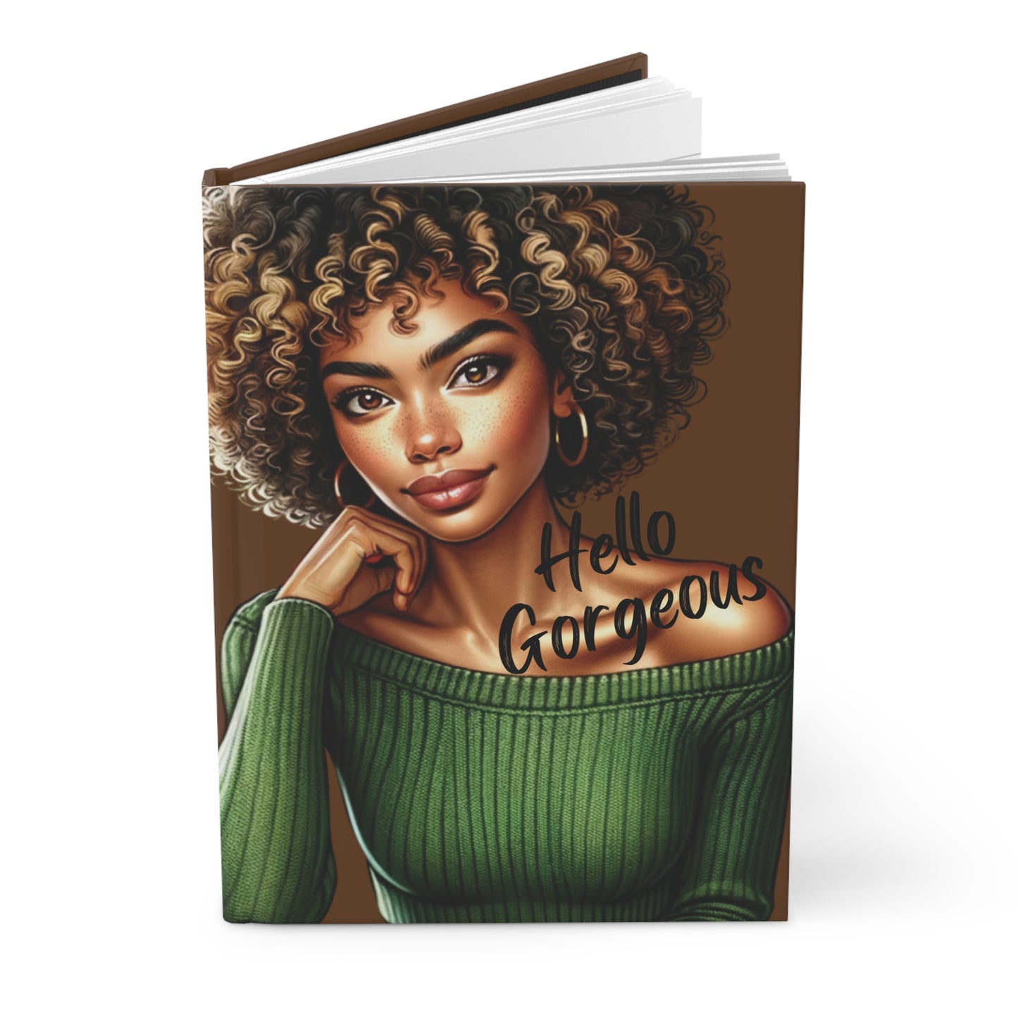 Hello Gorgeous Hardcover Journal