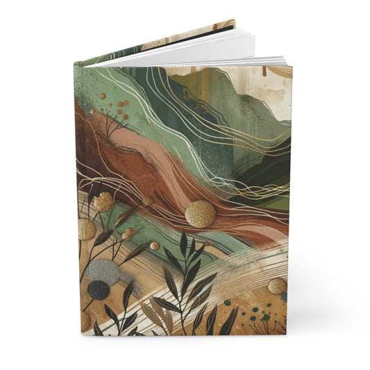 Mountain Peaks Hardcover Journal