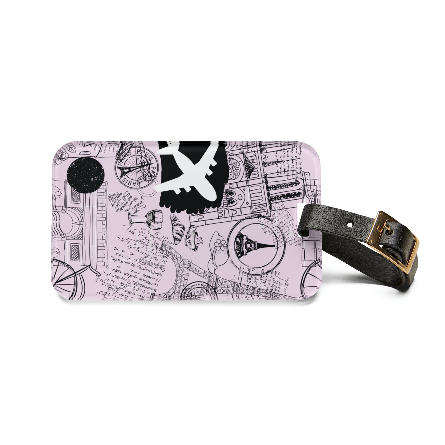 Paris Luggage Tag