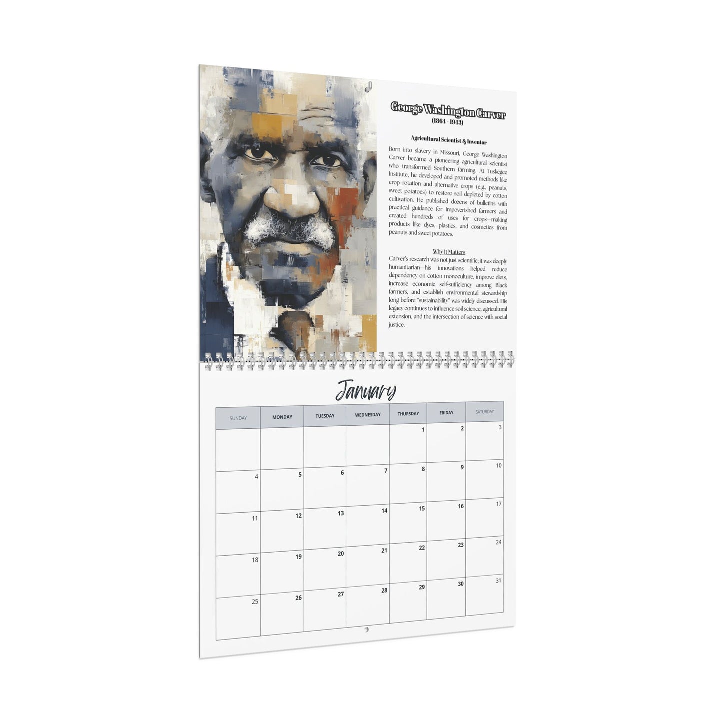 2026 Our Legacy, Our Story v1: Science, Medicine & Inventions (Wall Calendar)
