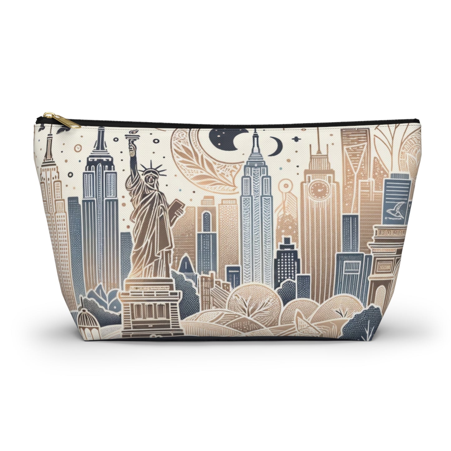 Abstract NYC Accessory Pouch