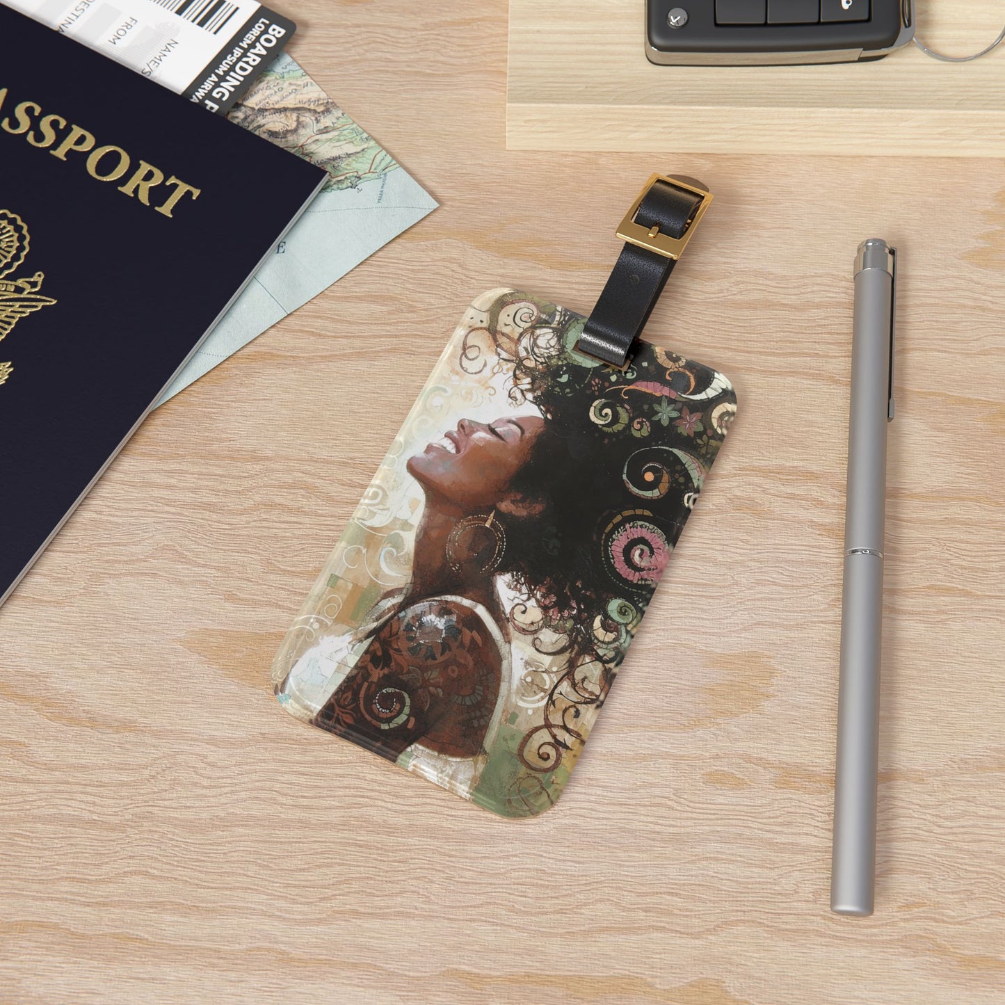 Joyful Beauty Luggage Tag