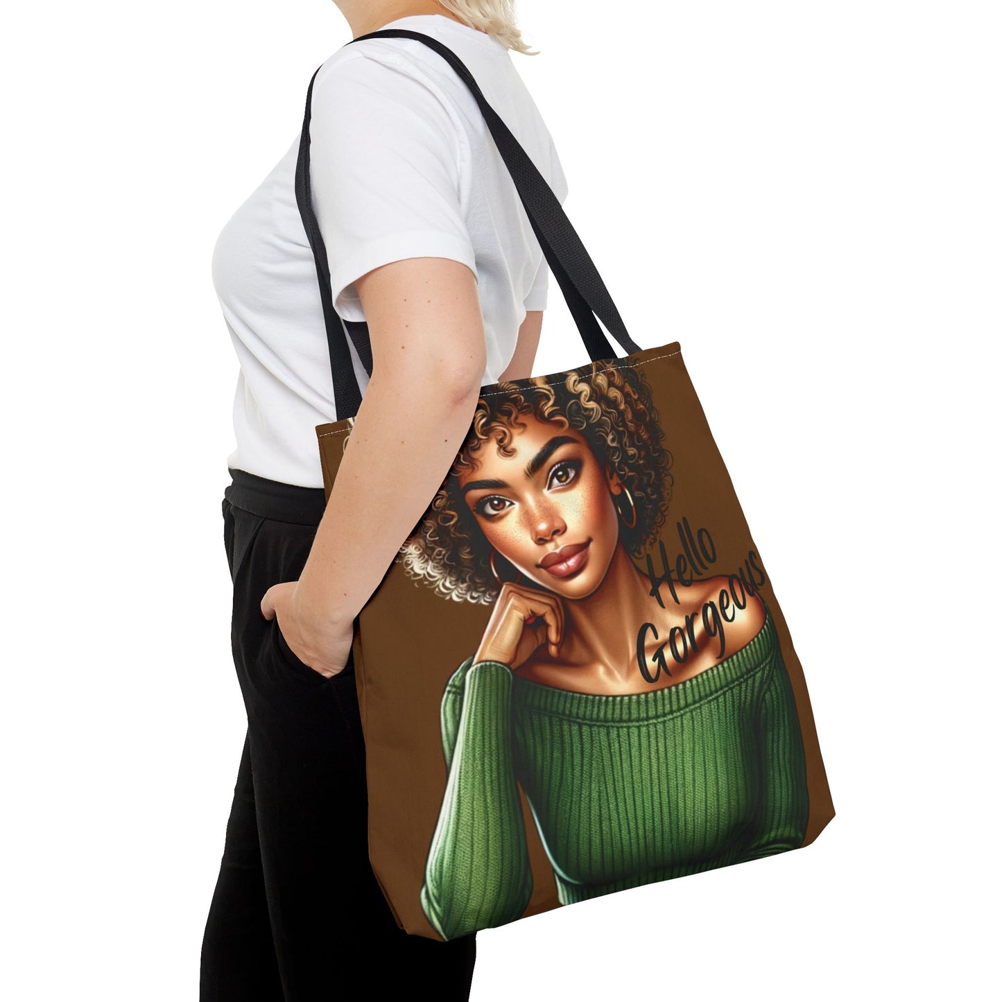 Hello Gorgeous Tote Bag (AOP)