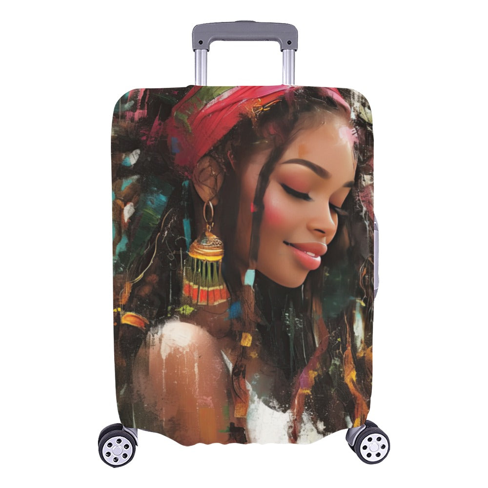 Serene Beauty Luggage Cover