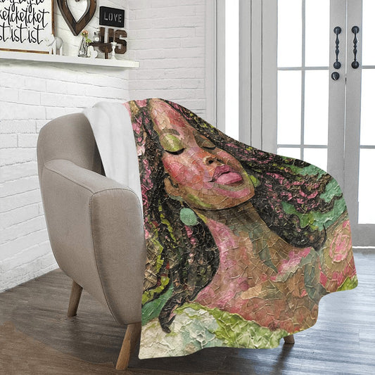 Mosaic Beauty Ultra-Soft Micro Fleece Blanket 50"x60"