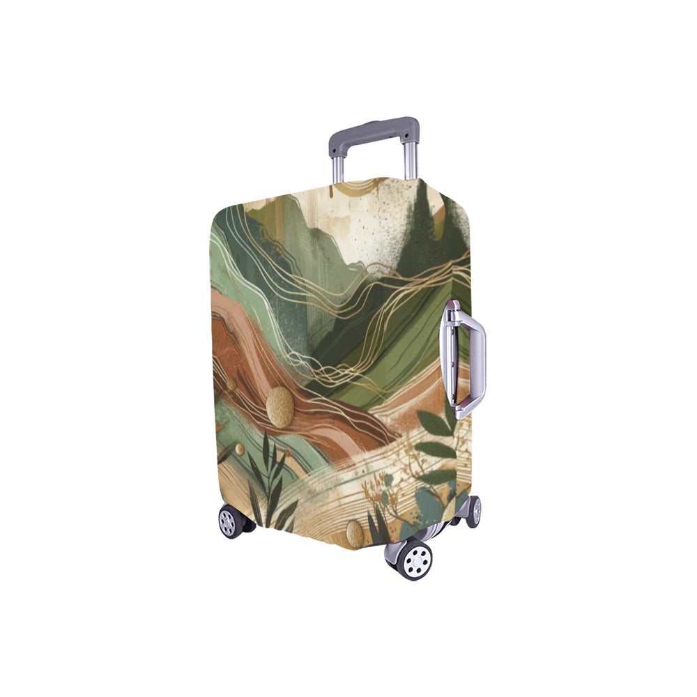 Mountain Peaks Luggage Covers