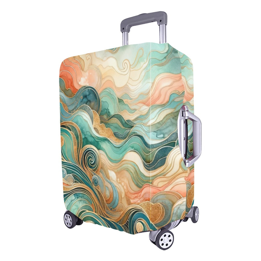 Cloud 9 Wanderlust Luggage Cover