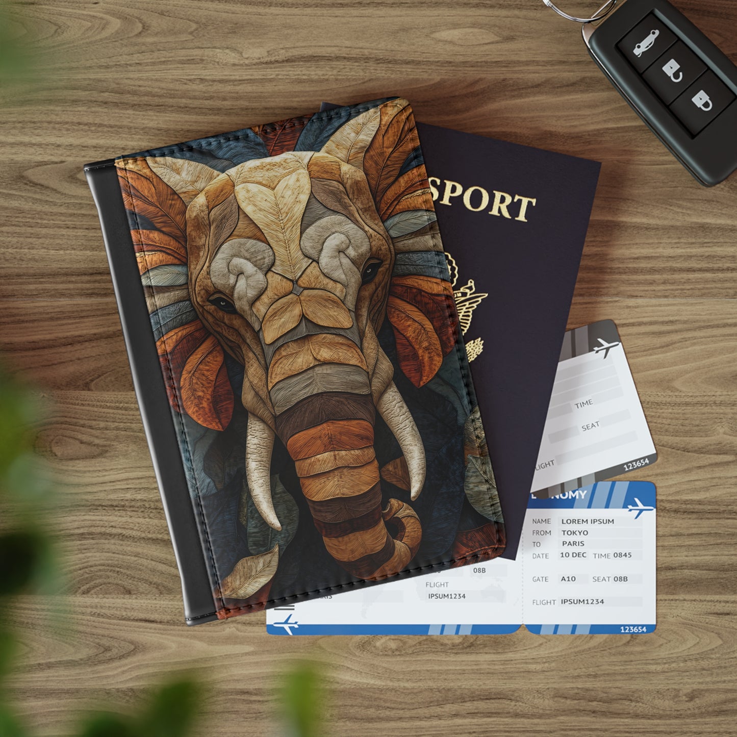 Trunks Up Passport Cover