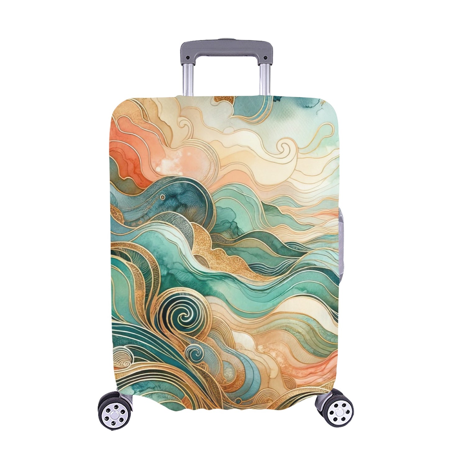 Cloud 9 Wanderlust Luggage Cover