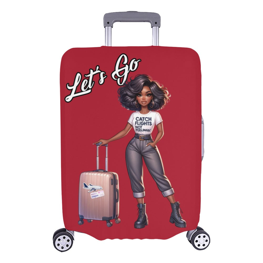 Catch Flights Luggage Cover