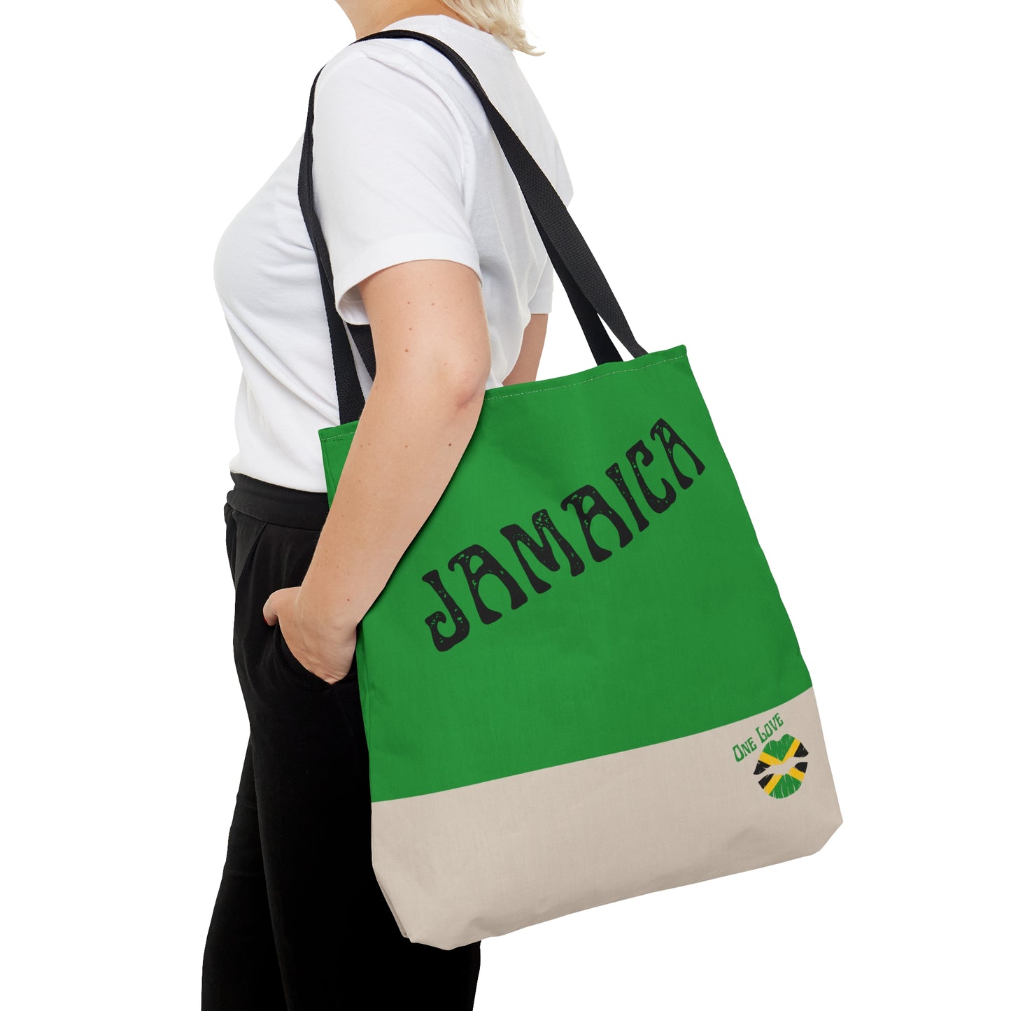 Jamaican Harmony Large Tote Bag