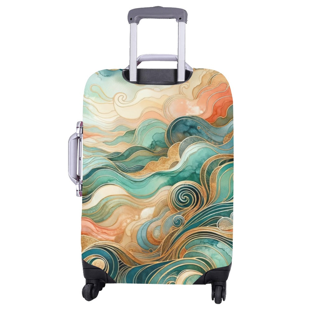 Cloud 9 Wanderlust Luggage Cover