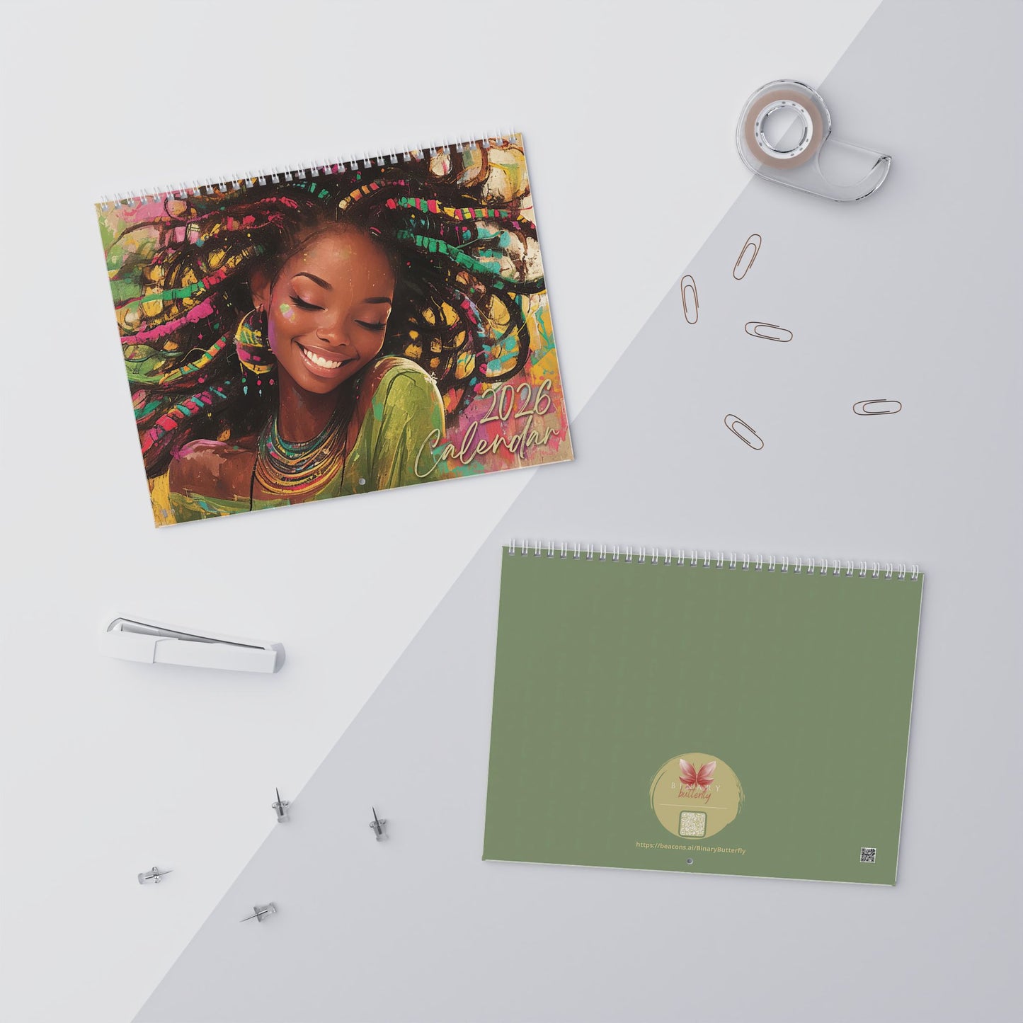 2026 Pretty Girls Affirmation Wall Calendar