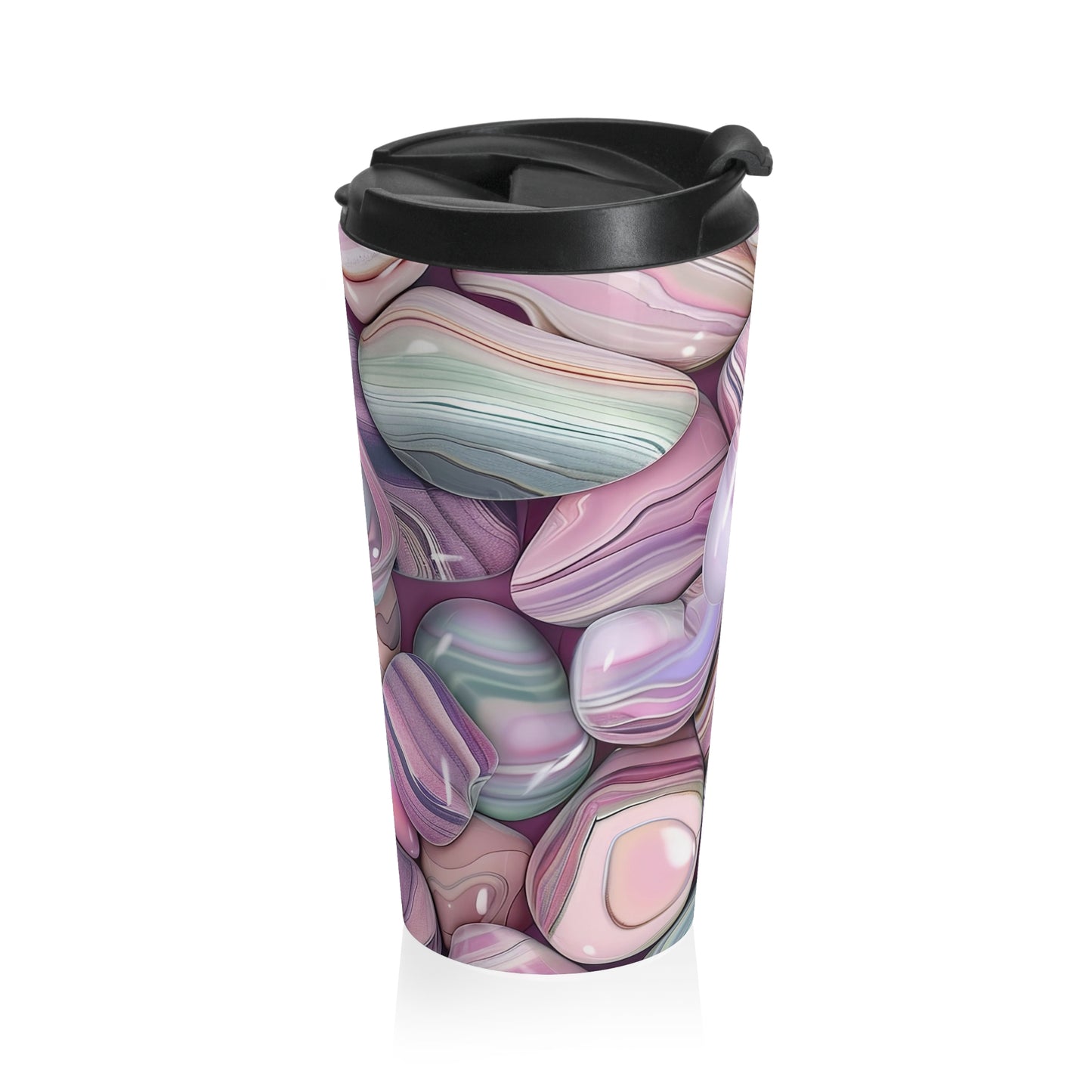 Pebbles Stainless Steel Travel Mug