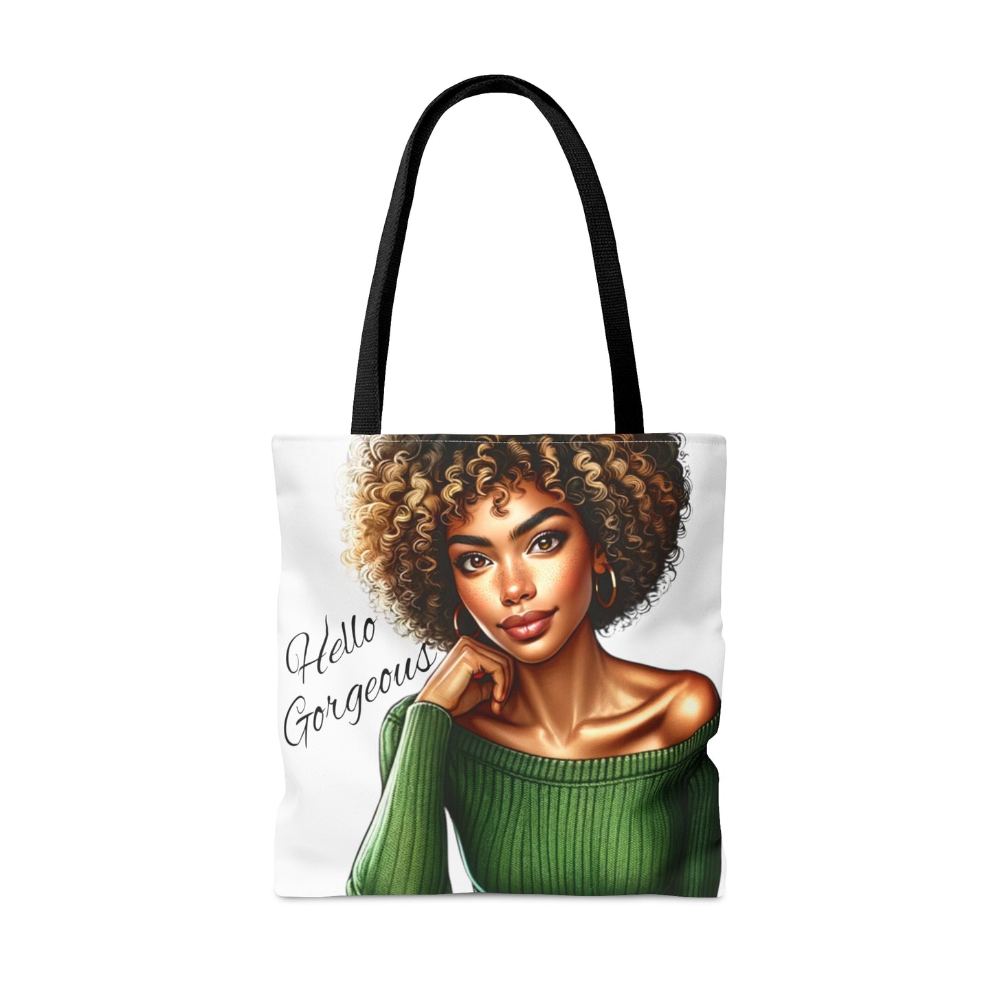 Hello Gorgeous Large Tote Bag