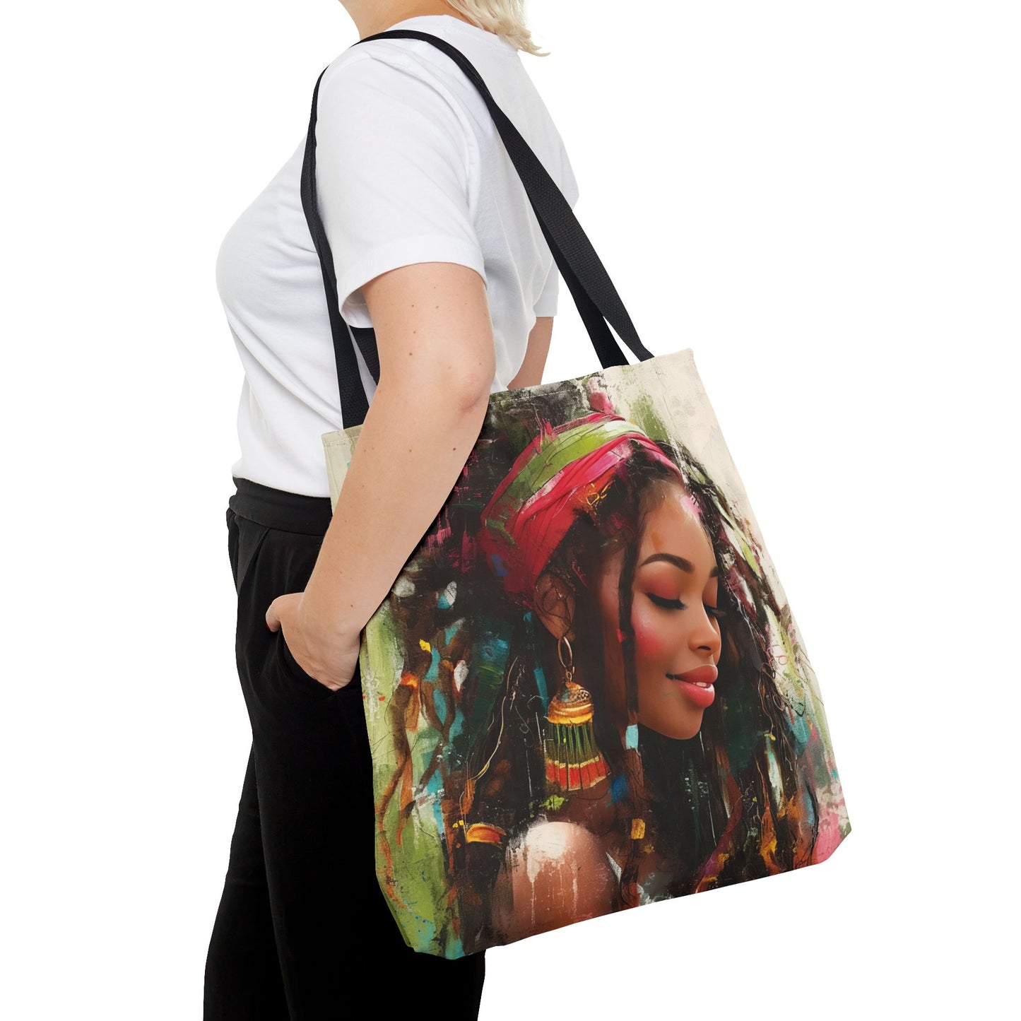 Serene Beauty Large Tote Bag