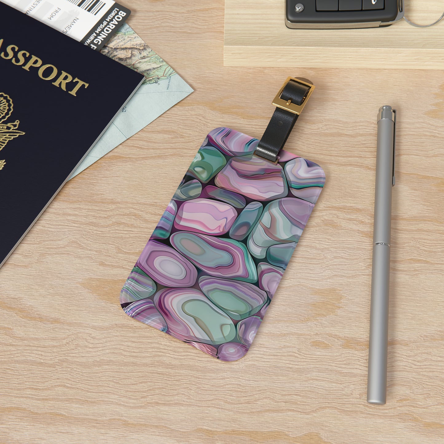 Pebbles Luggage Tag