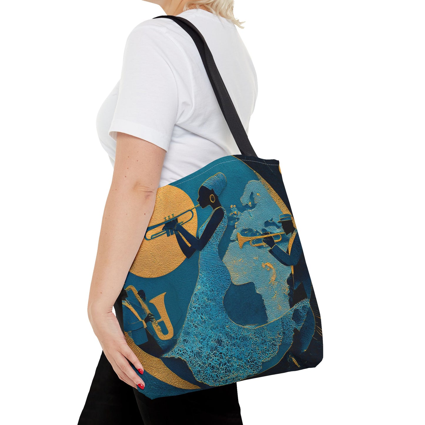 Da Blues Tote Bag (AOP)