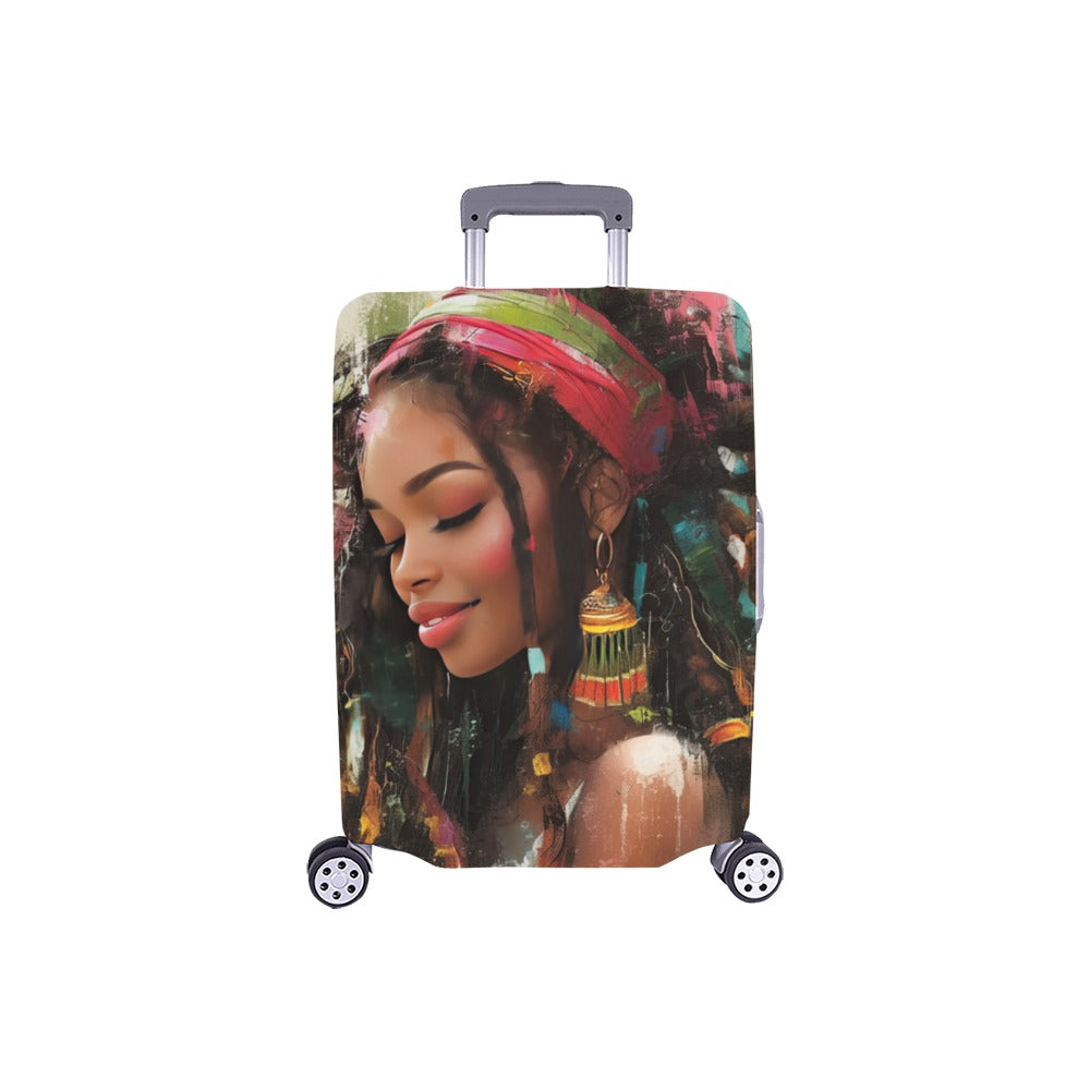 Serene Beauty Luggage Cover