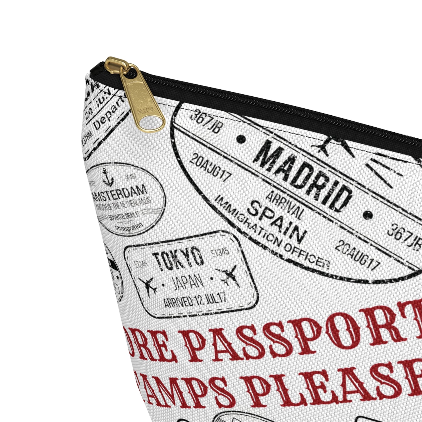 More Passport Stamps Accessory Pouch