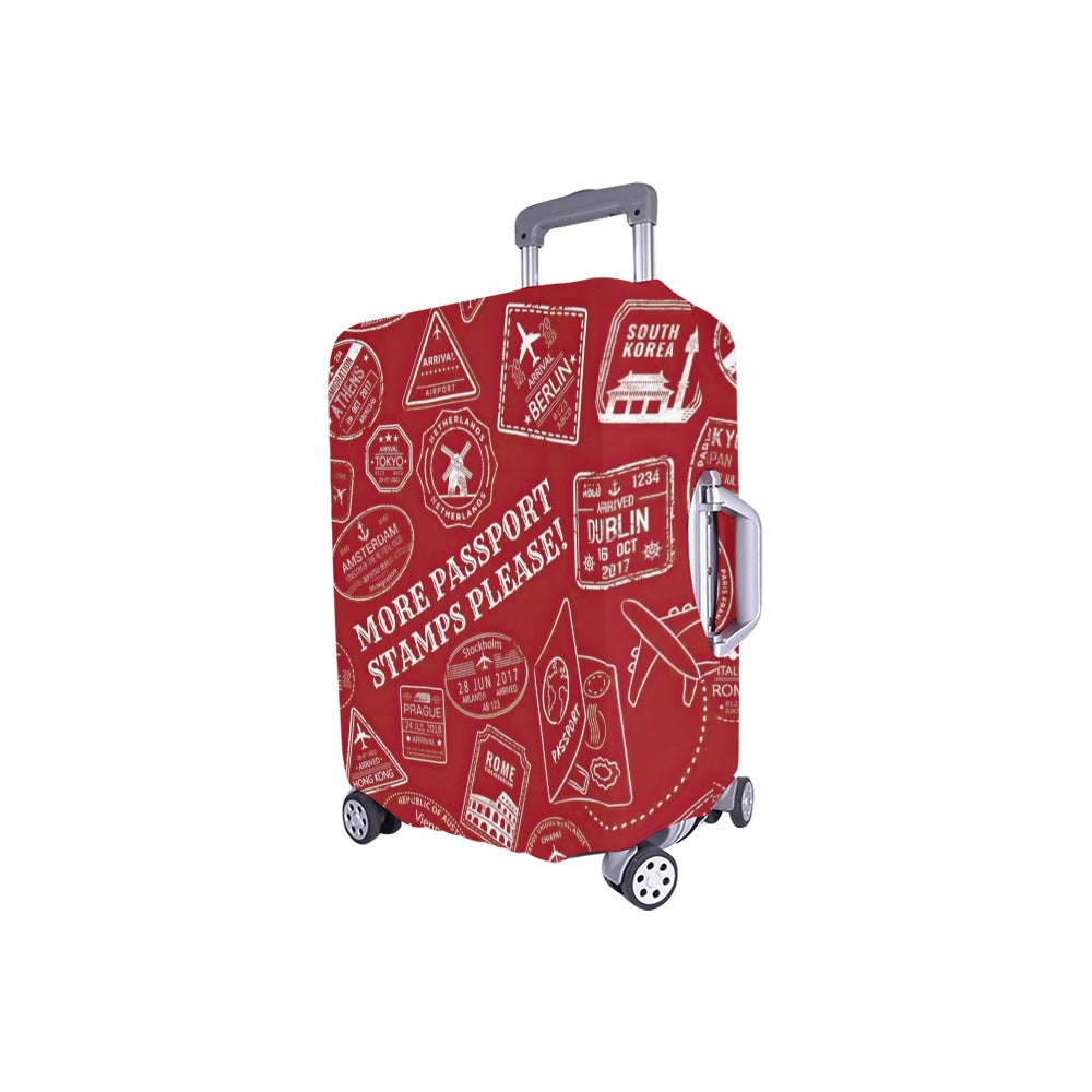 More Passport Stamps Luggage Cover (r)