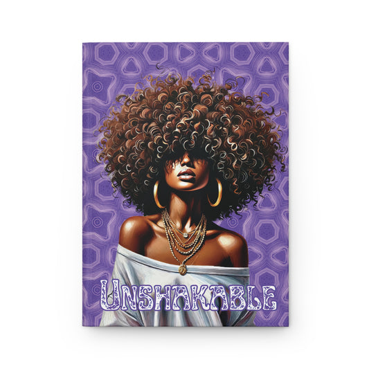 Unshakeable - Purple Majesty Hardcover Journal