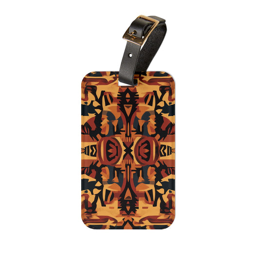 Abstract Culture Luggage Tag