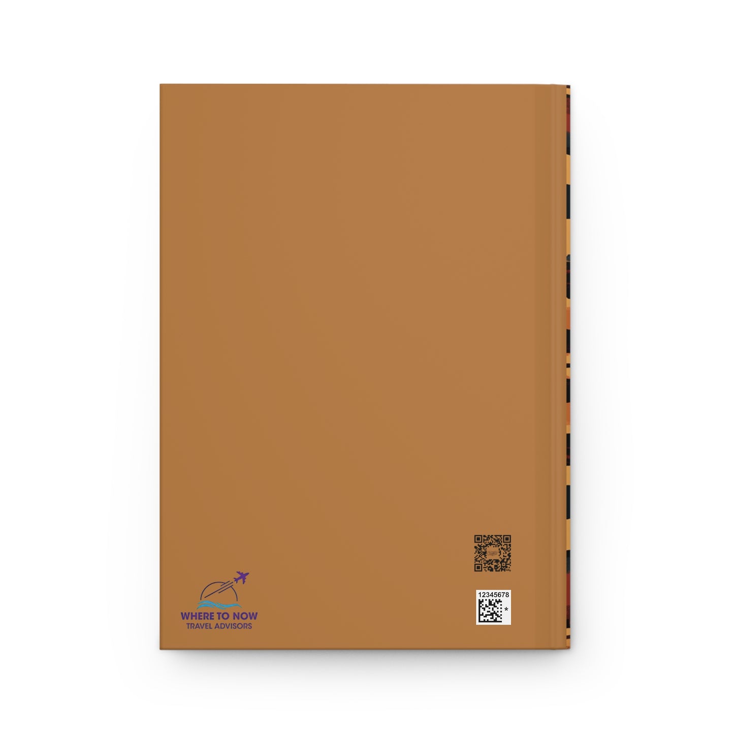 Abstract Earthtones Hardcover Journal