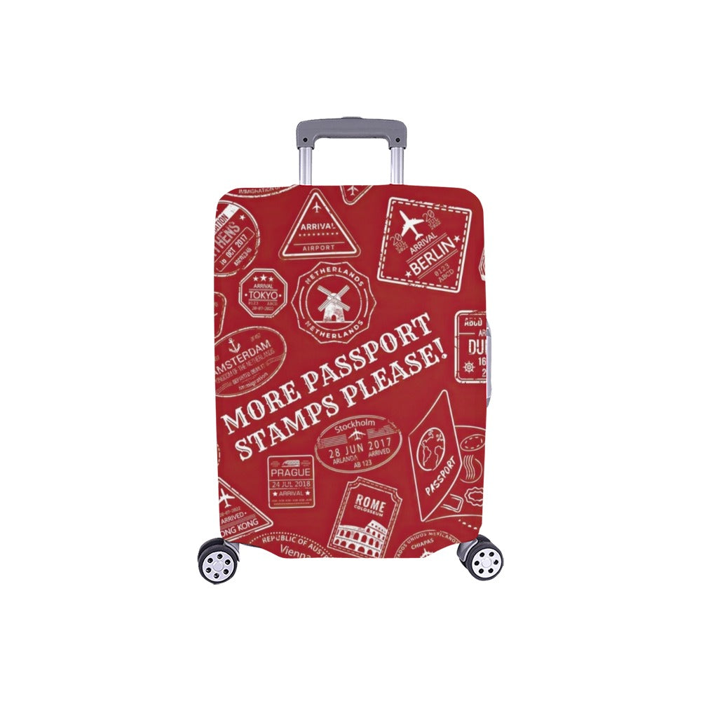 More Passport Stamps Luggage Cover (r)