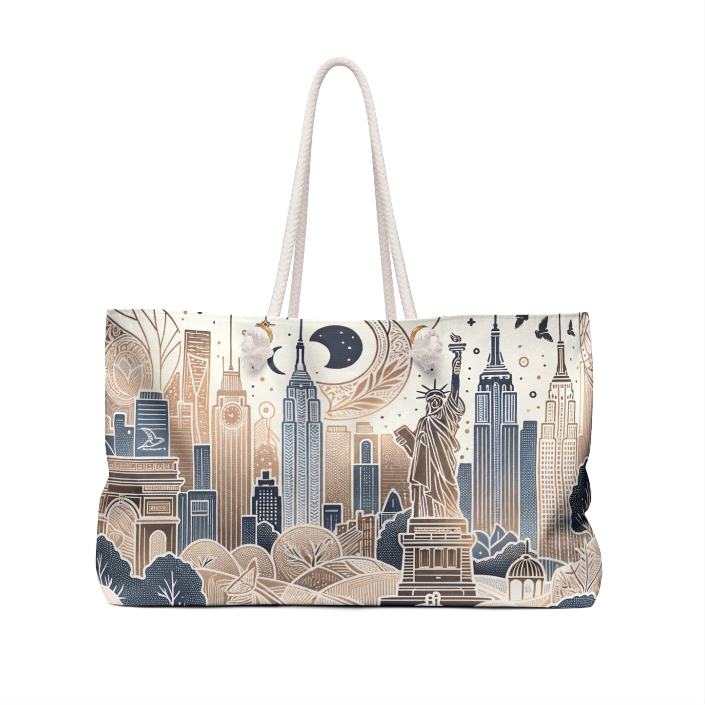 Abstract NYC Weekender Bag