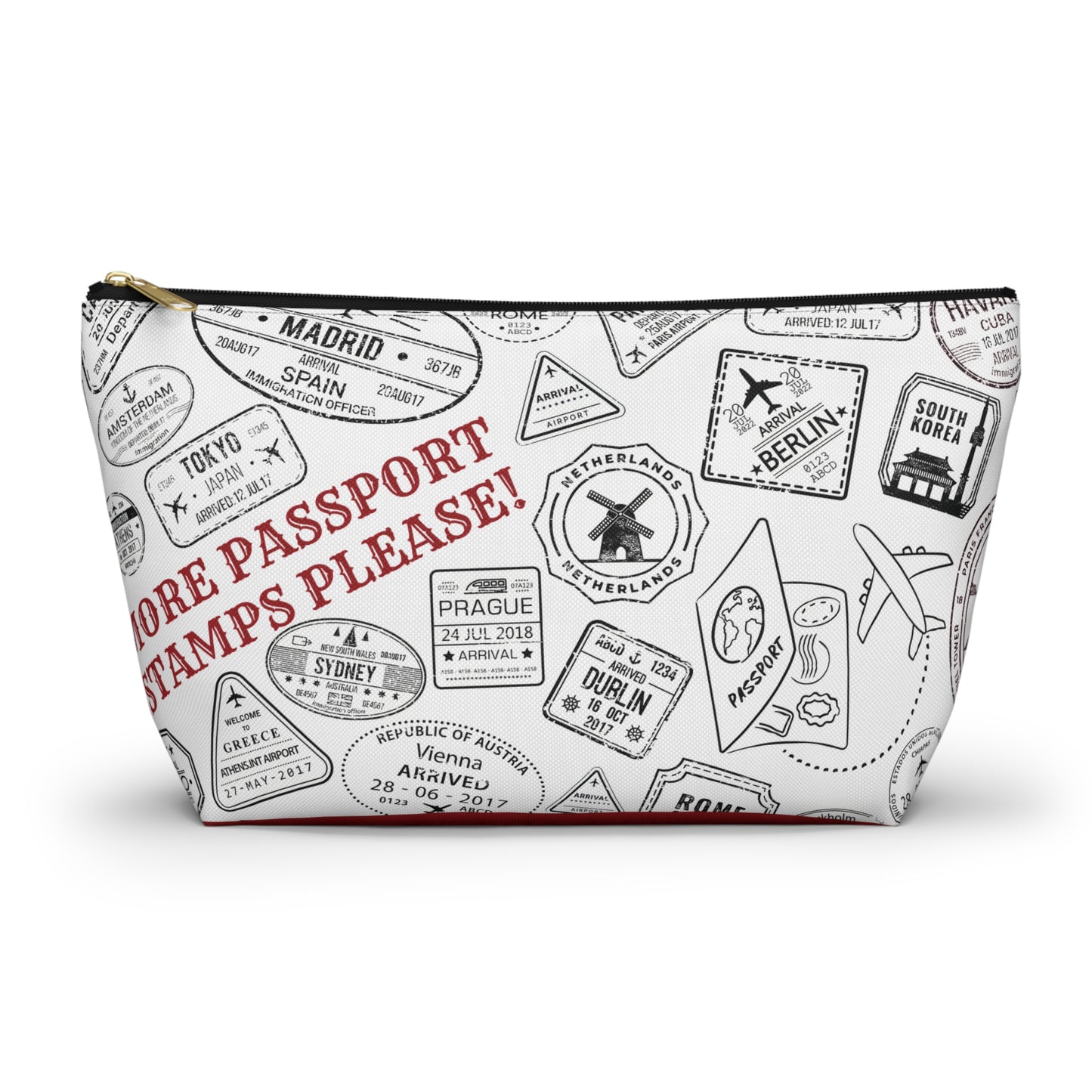 More Passport Stamps Accessory Pouch