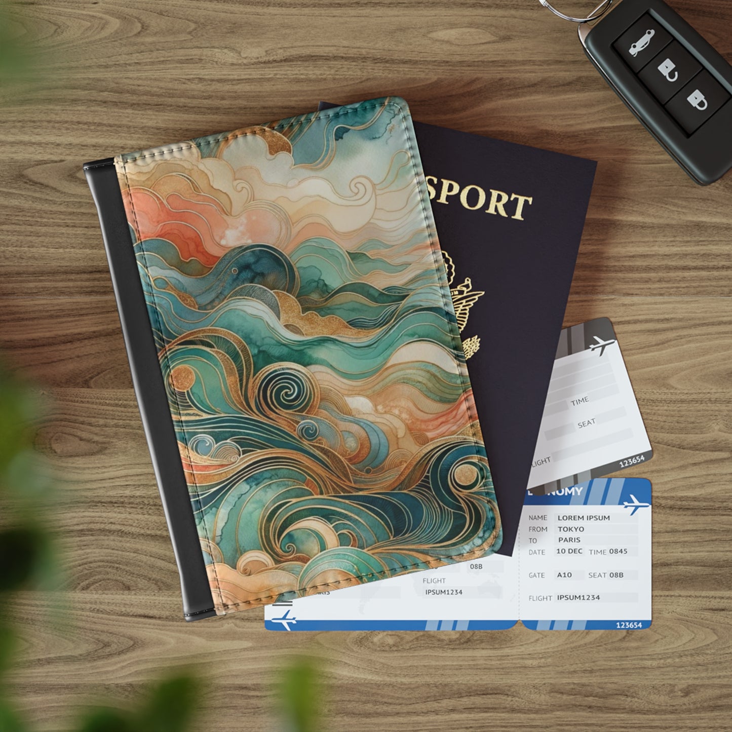 Cloud 9 Wanderlust Passport Cover
