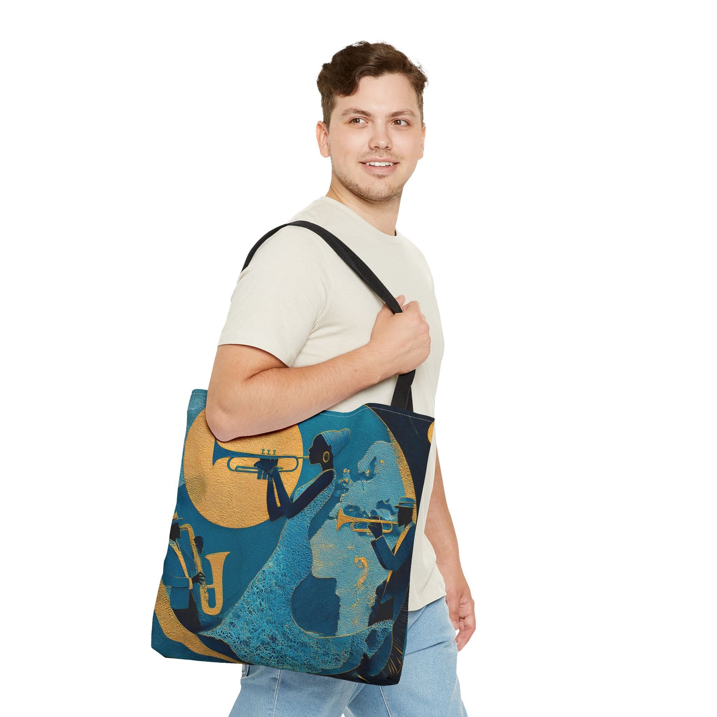 Da Blues Tote Bag (AOP)