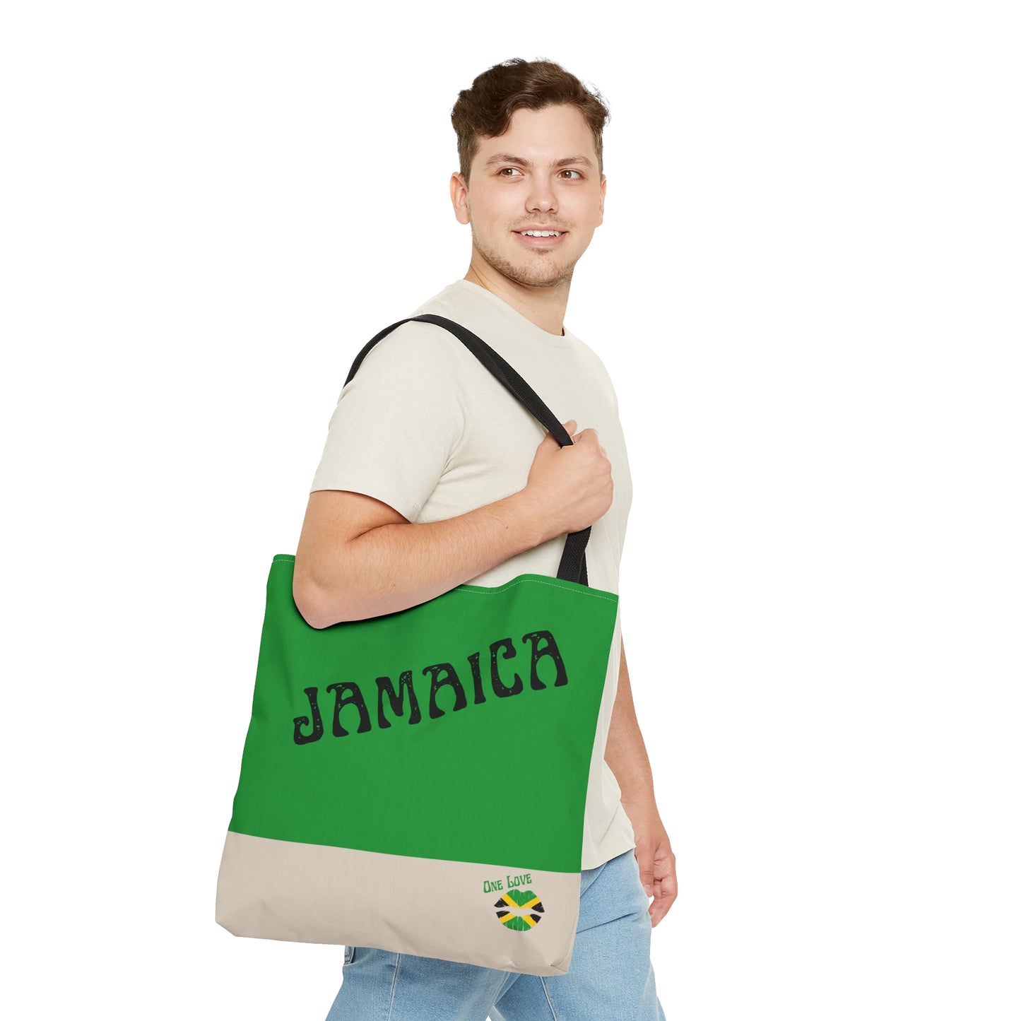 Jamaican Harmony Large Tote Bag