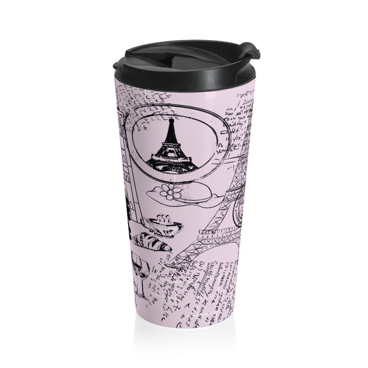 Paris Stainless Steel Travel Mug