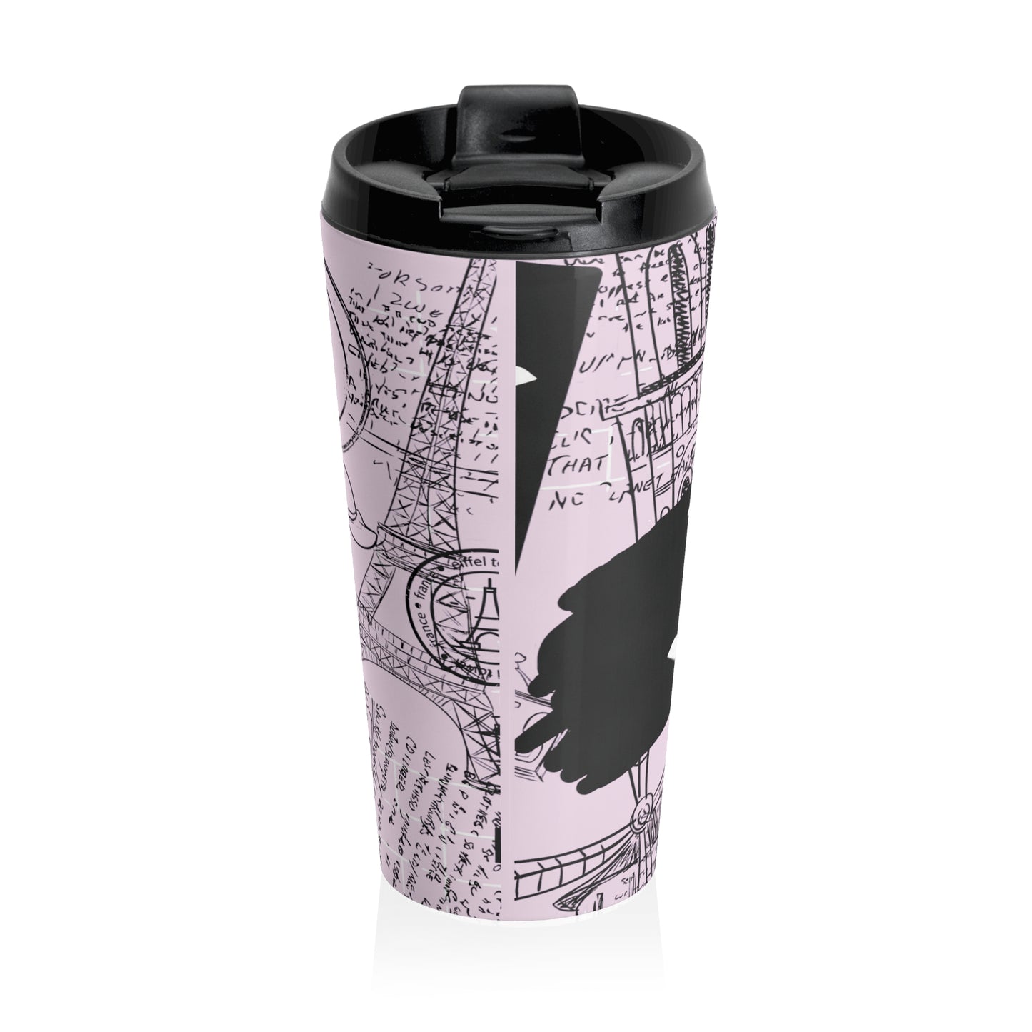 Paris Stainless Steel Travel Mug