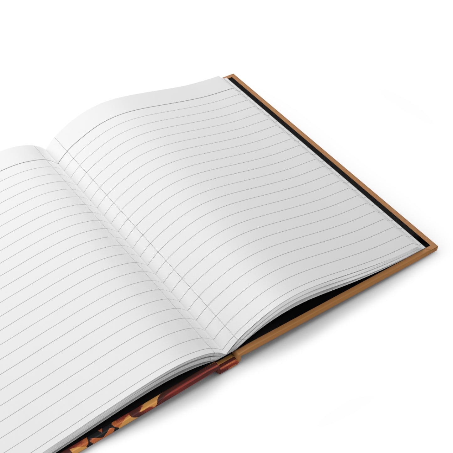 Abstract Earthtones Hardcover Journal