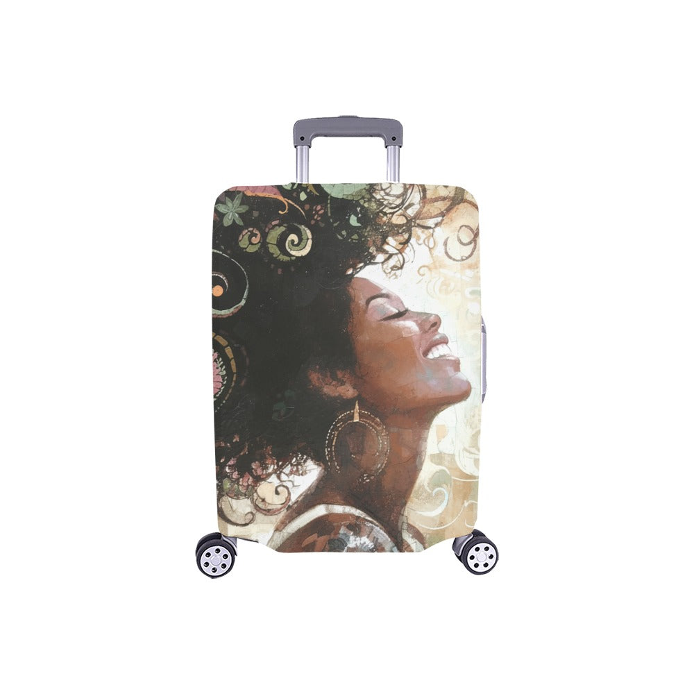 Joyful Beauty Luggage Cover