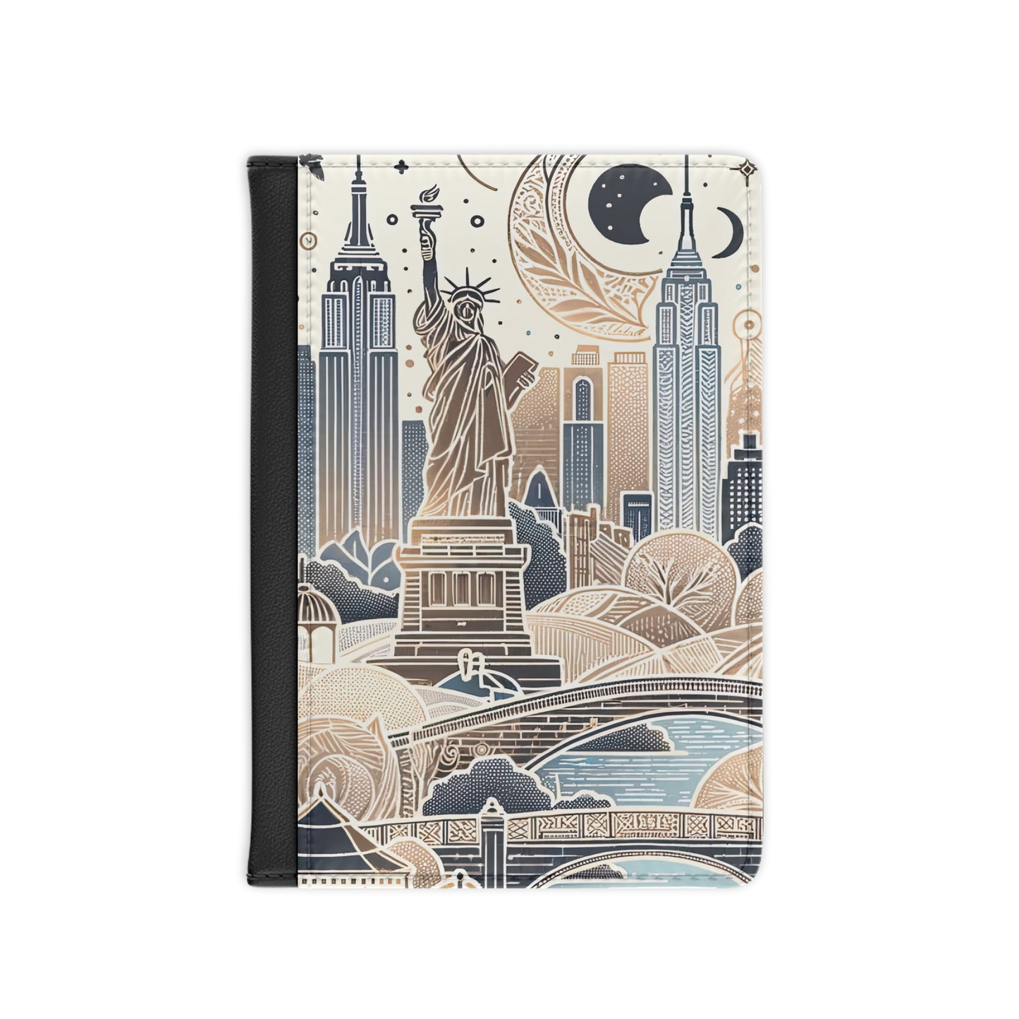 Abstract NYC Passport Cover