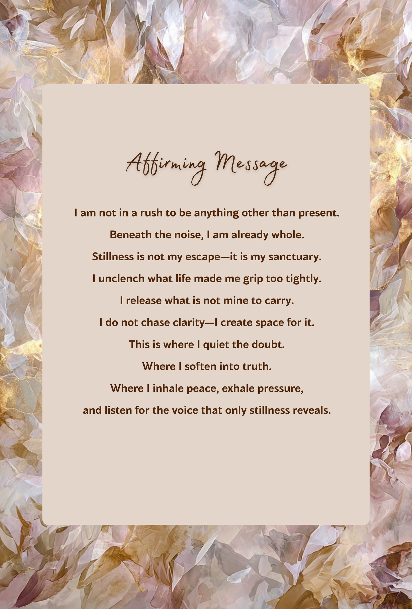 Stillness & Strength Guided Prayer Journal