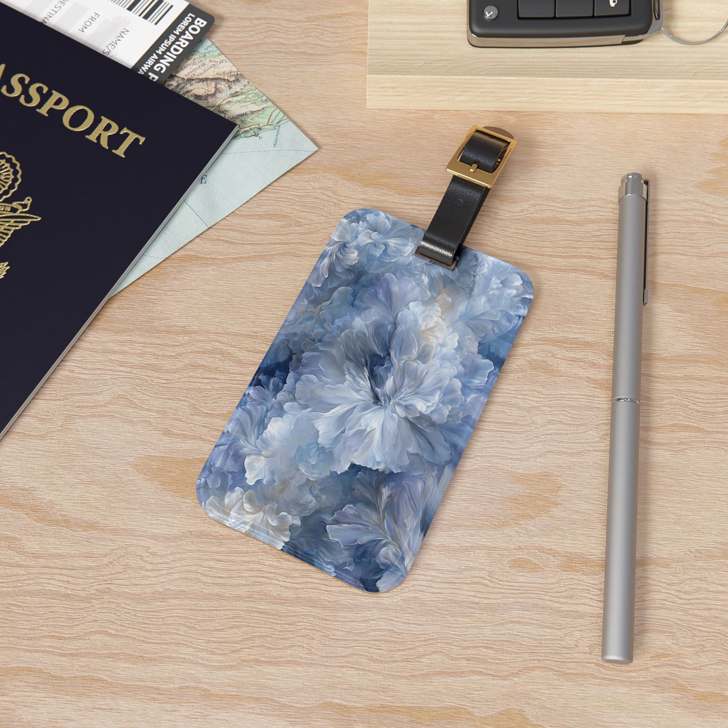 Blue Paradise Luggage Tag