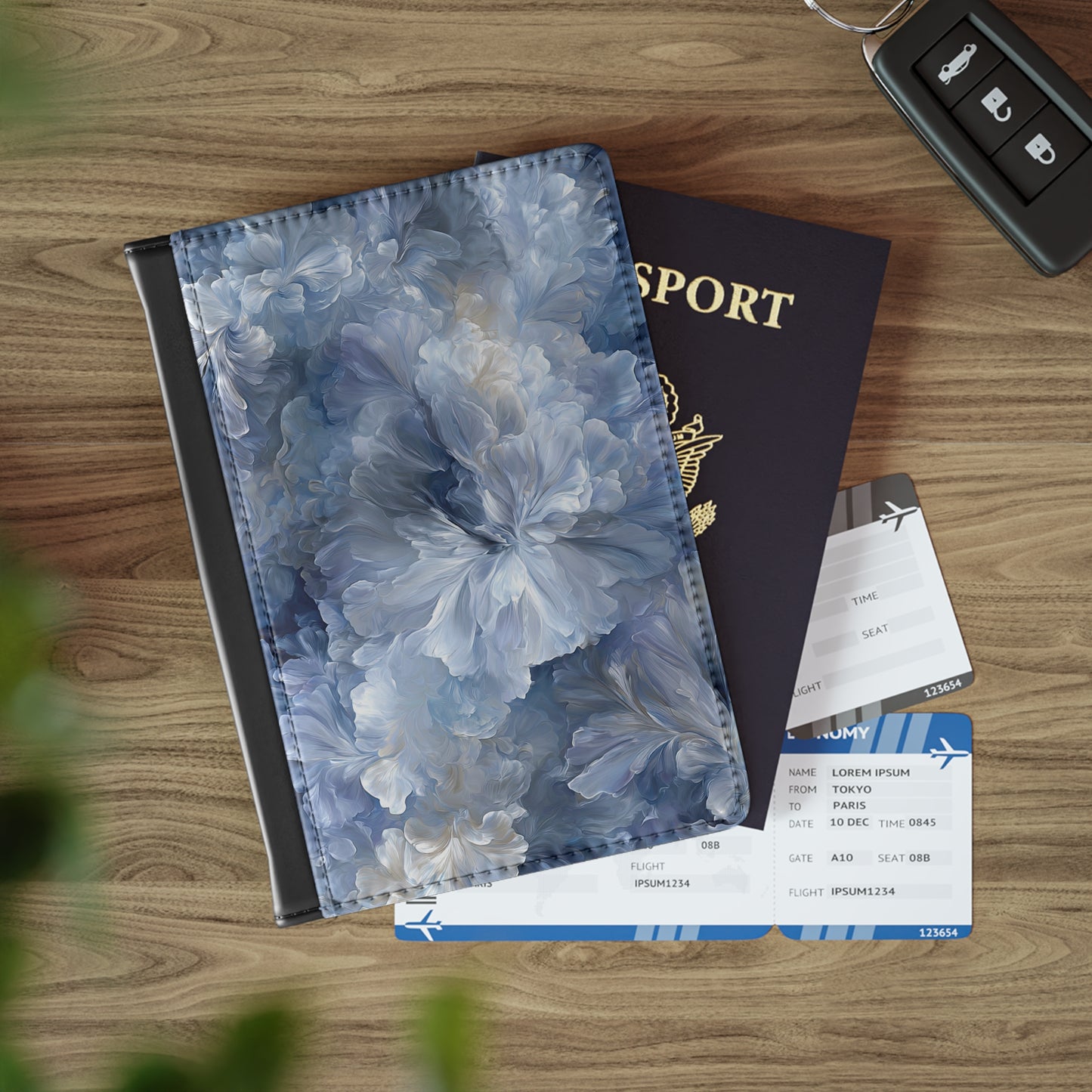 Blue Paradise Passport Cover