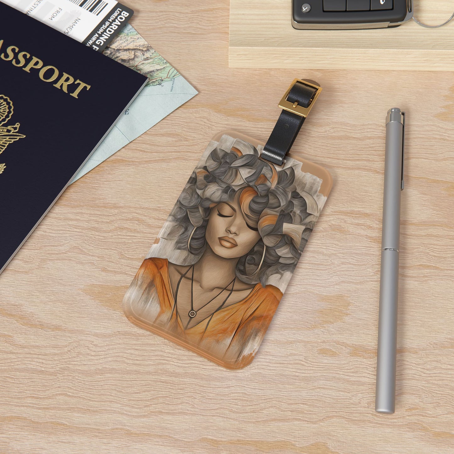 Manifesting Milestones Luggage Tag