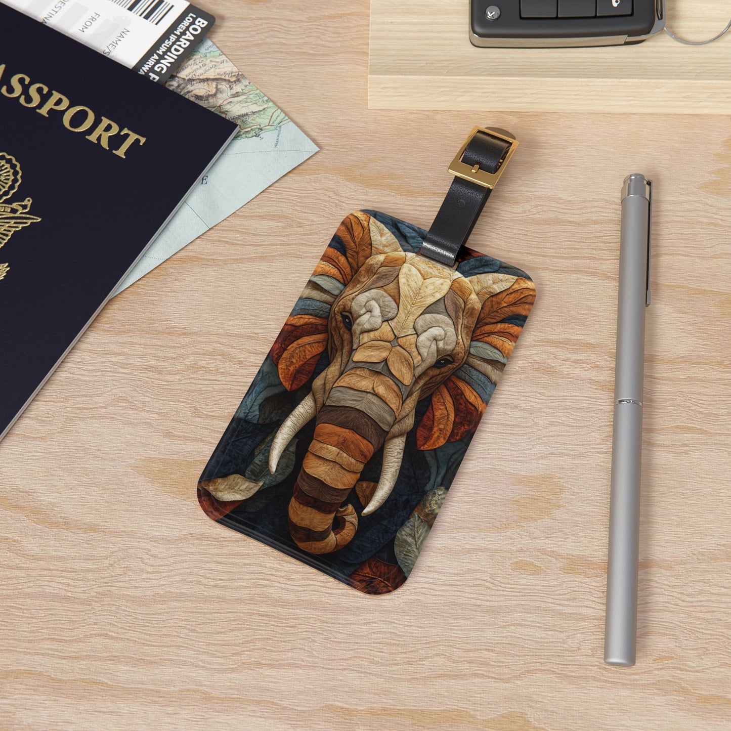 Trunks Up Luggage Tag