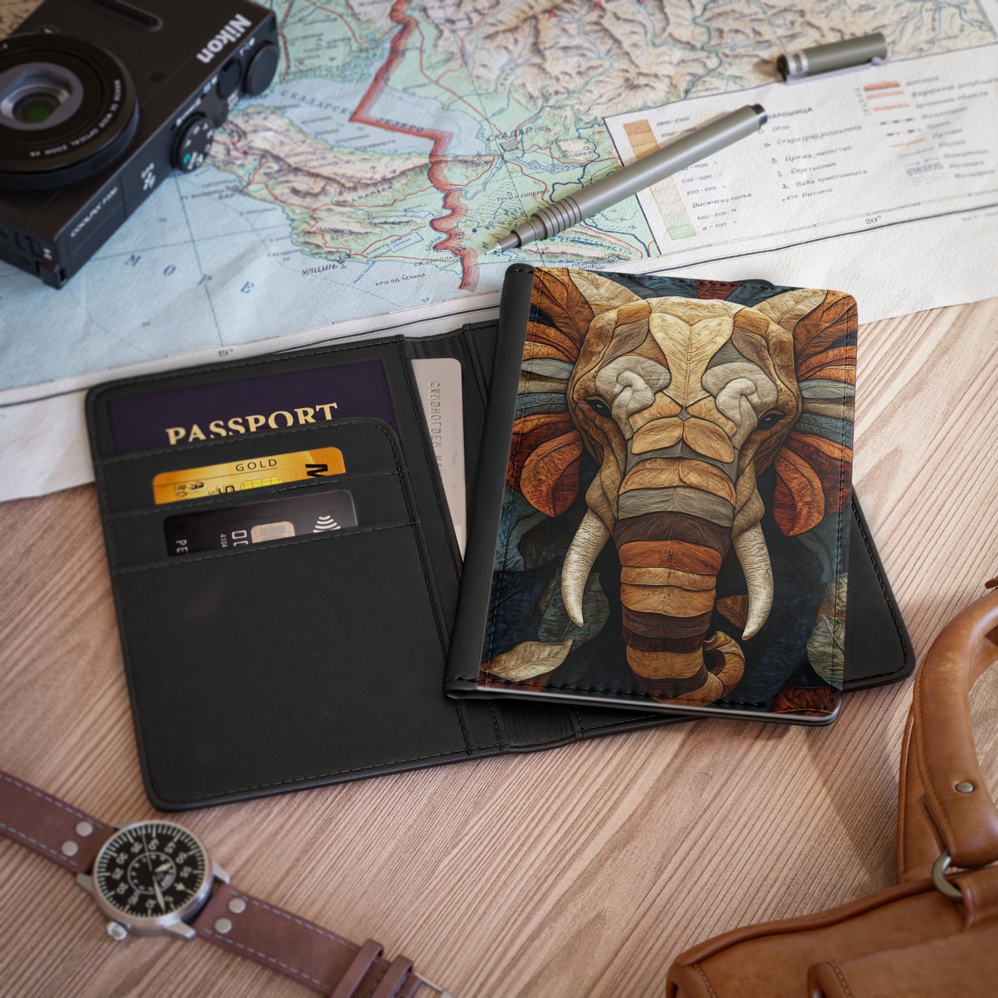 Trunks Up Passport Cover