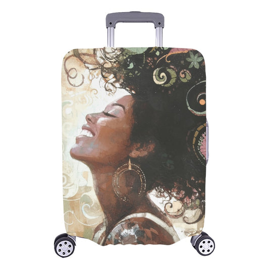 Joyful Beauty Luggage Cover