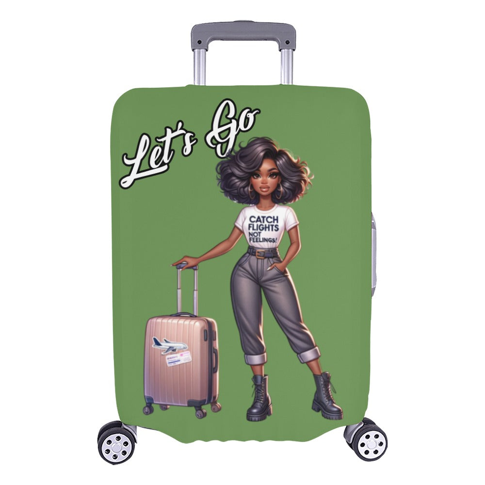 Catch Flights Luggage Cover